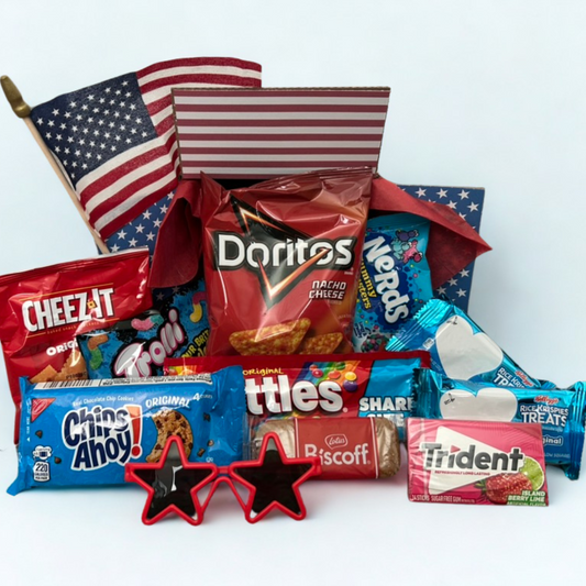 July 4th Box - Military Service Box - Veterans Box - Independence Day Box